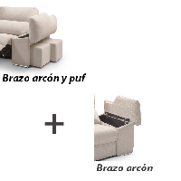 Arcón + Arcón y Puf